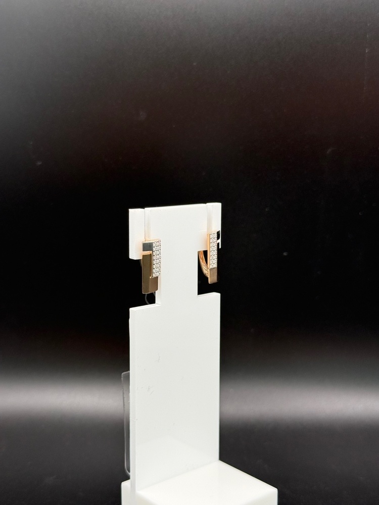 СЕРЬГИ С КАМНЯМИ (Au 585)