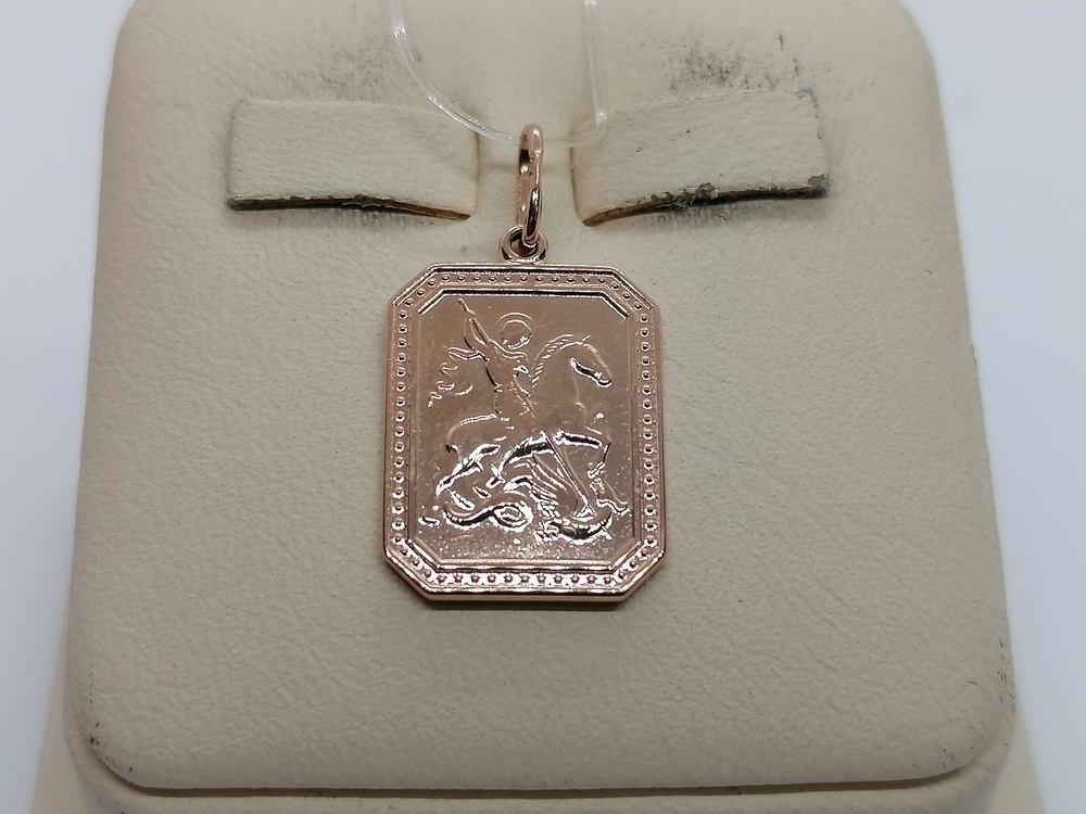 035929 ПОДВЕСКА ИКОНА без камня (Au 585)