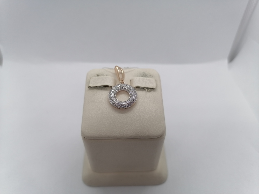П5289 ПОДВЕСКА С КАМНЯМИ (Au 585)