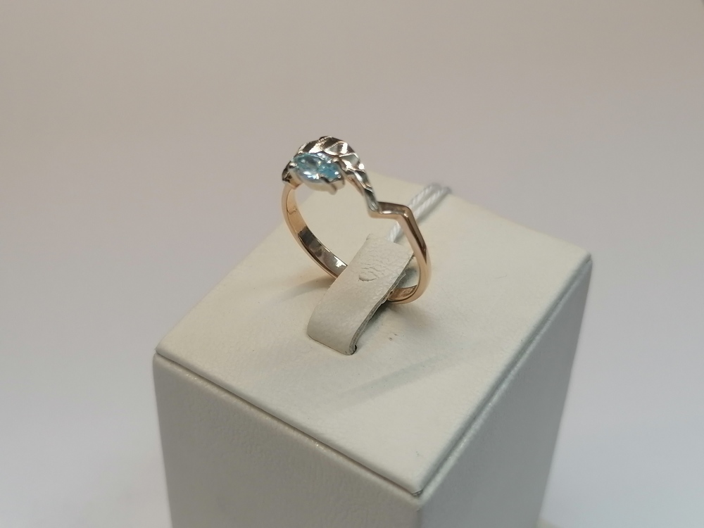 КОЛЬЦО С КАМНЕМ (Au 585)