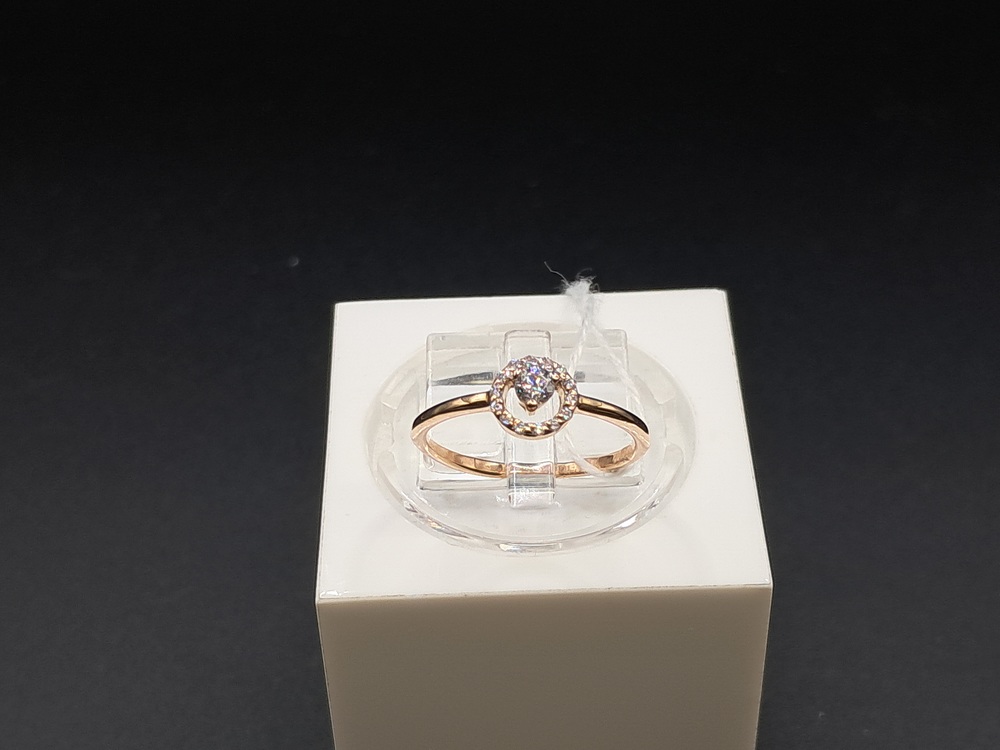 КОЛКМИ585 КОЛЬЦО С КАМНЯМИ (Au 585)