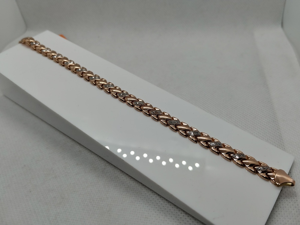 А 023067 БРАСЛЕТ РОЛЕКС без камня (Au 585)