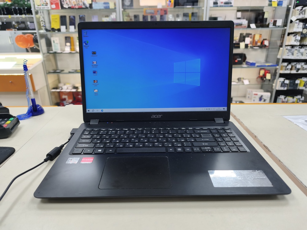 Ноутбук Acer Aspire 3 N19C1; Ryzen 3 3200U, Radeon 540X Mobile, 4 Гб, 250 Гб, Нет