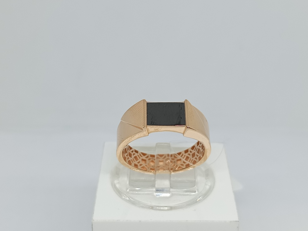 КОЛЬЦО ПЕЧАТКА с камнем (Au 585)