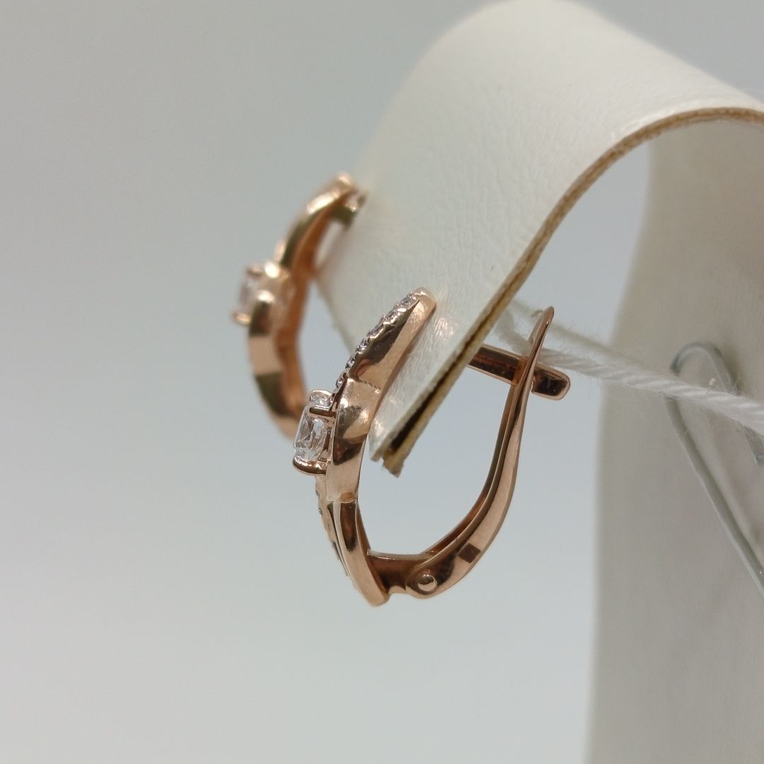 СЕРЬГИ С КАМНЯМИ (Au 585)