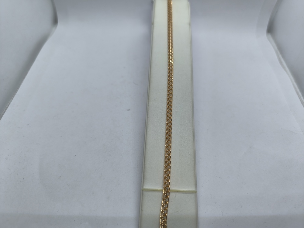 БРАСЛЕТ ПУСТОТЕЛЫЙ Царь (Au 585)