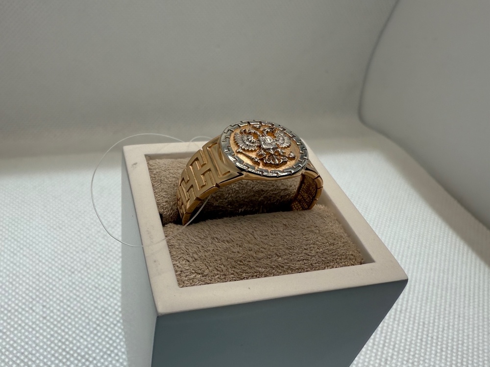 КОЛЬЦО ПЕЧАТКА без камня (Au 585)