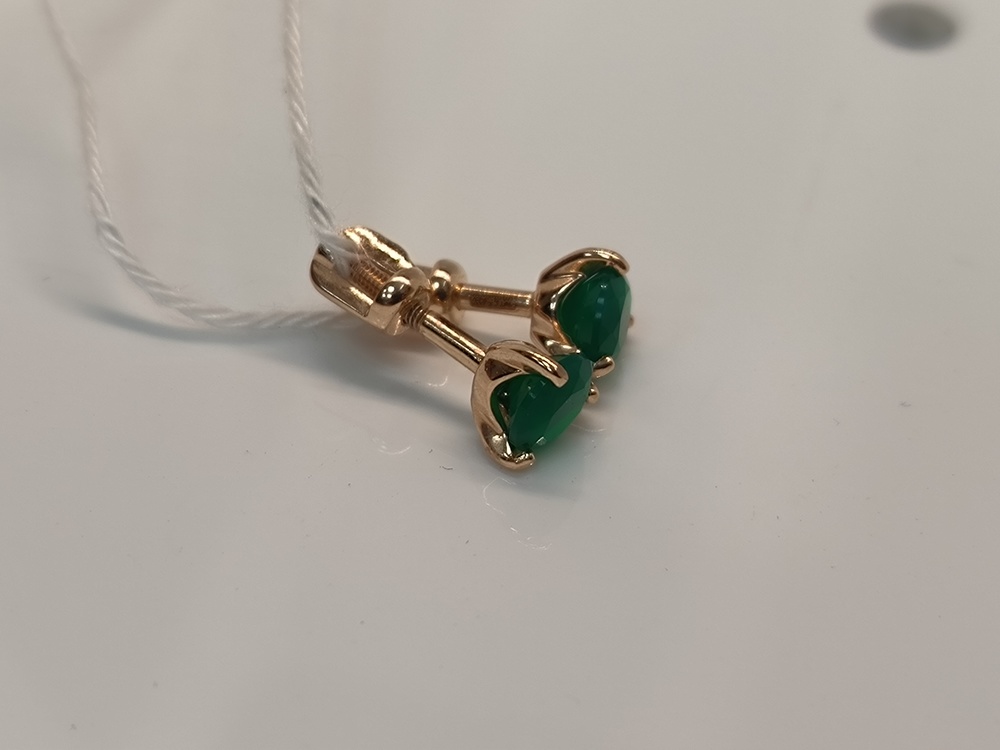 СПУС585 СЕРЬГИ ПУСЕТЫ (Au 585)