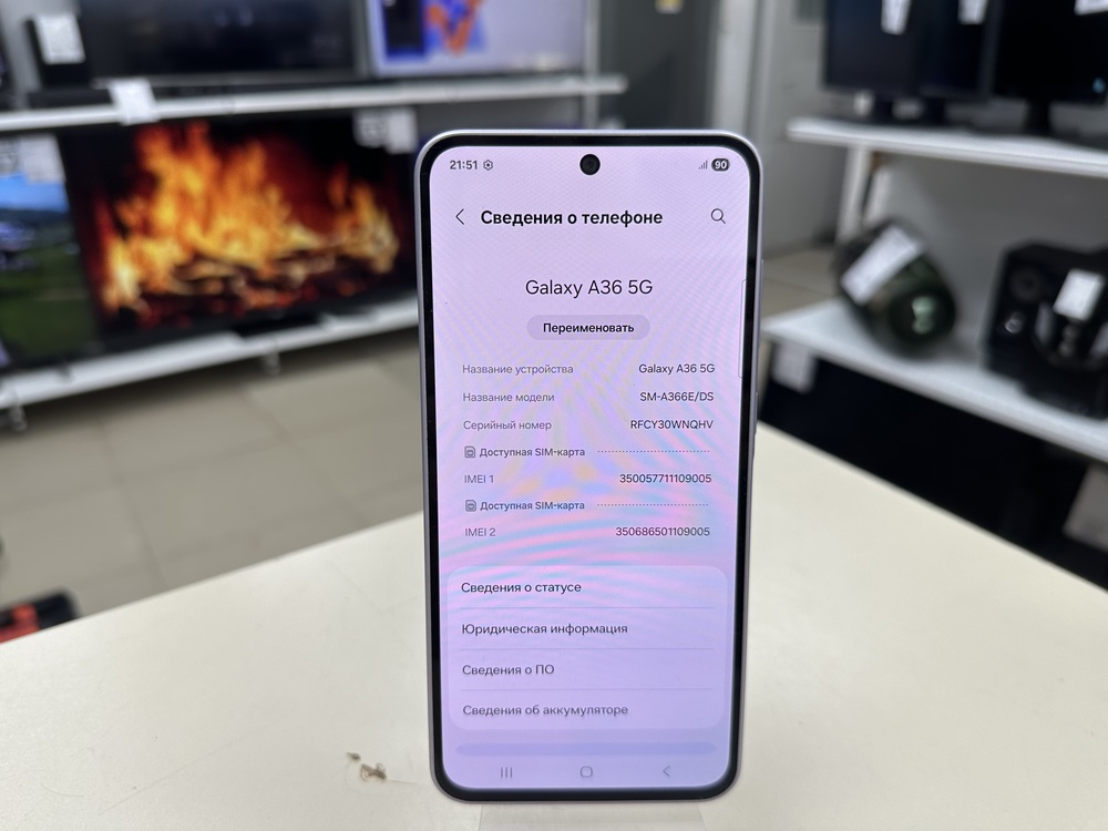 Смартфон Samsung Galaxy A36 5G 8/128