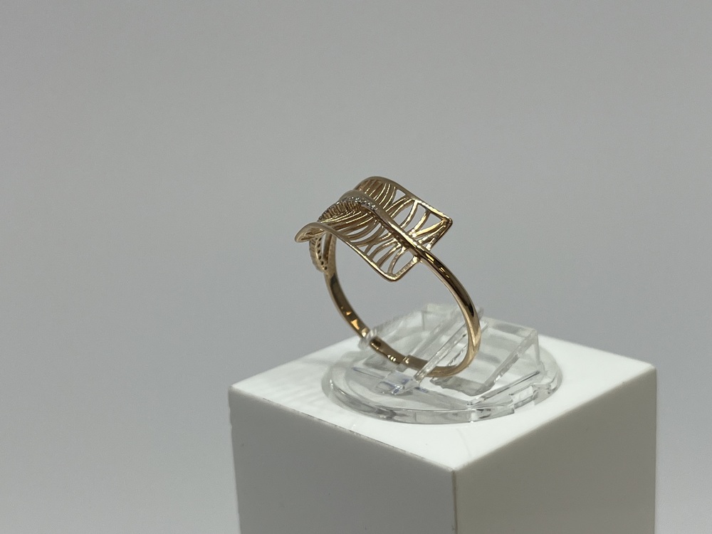 КОЛКМИ585 КОЛЬЦО С КАМНЯМИ (Au 585)