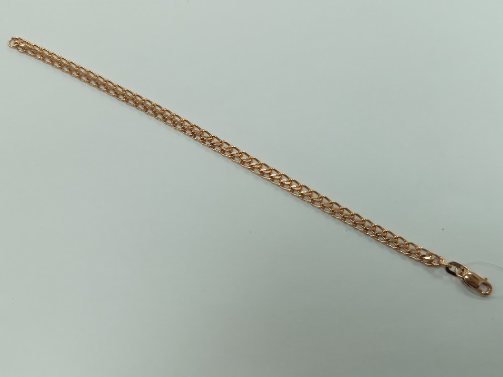 БРАСЛЕТ ПУСТОТЕЛЫЙ Царь (Au 585)