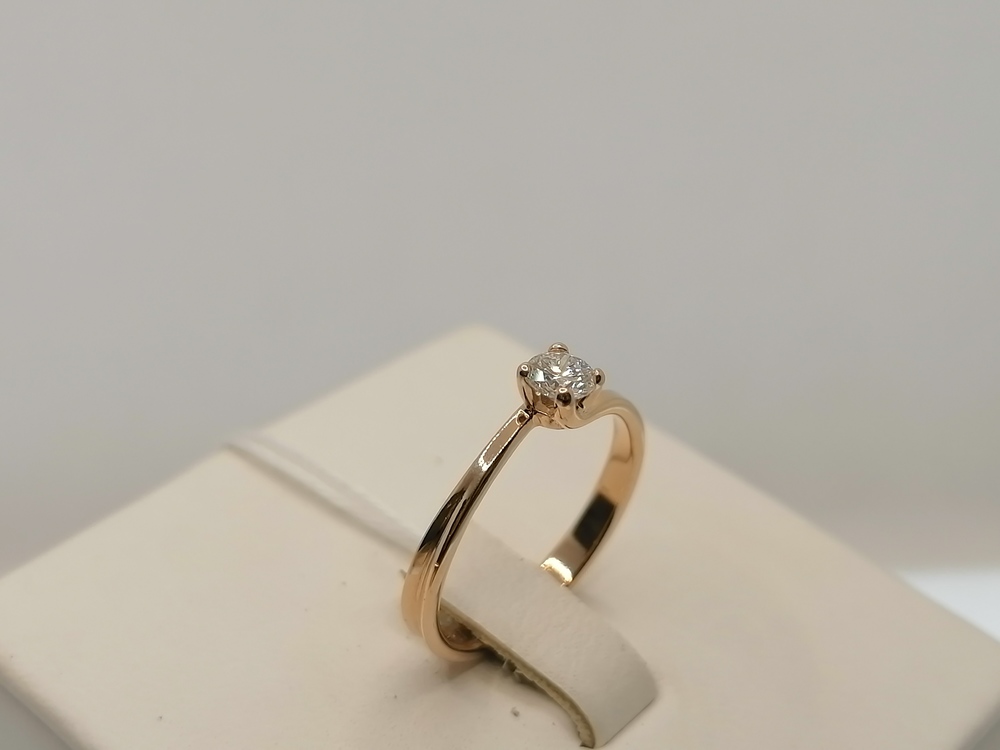 КОЛЬЦО БРИЛЛИАНТ Au 585