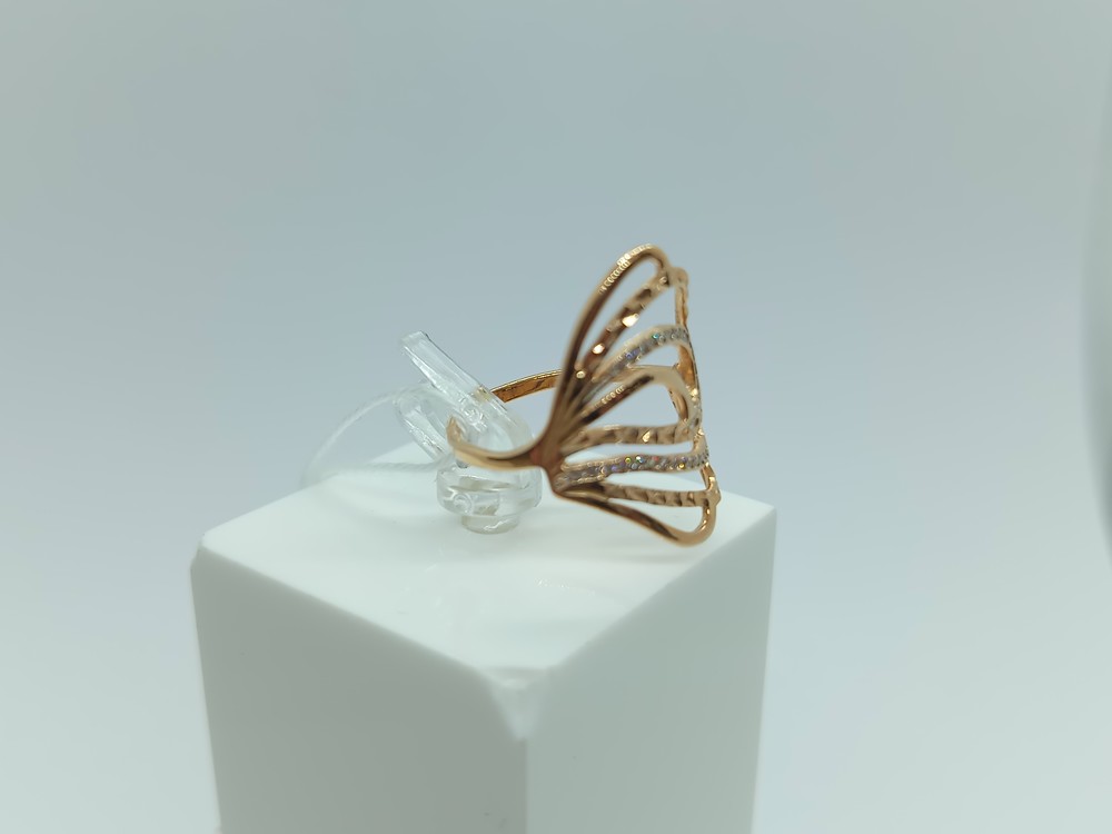 КОЛКМИ585 КОЛЬЦО С КАМНЯМИ (Au 585)