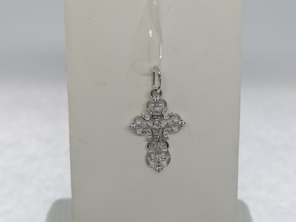 121272 ПОДВЕСКА КРЕСТ (Au 585)