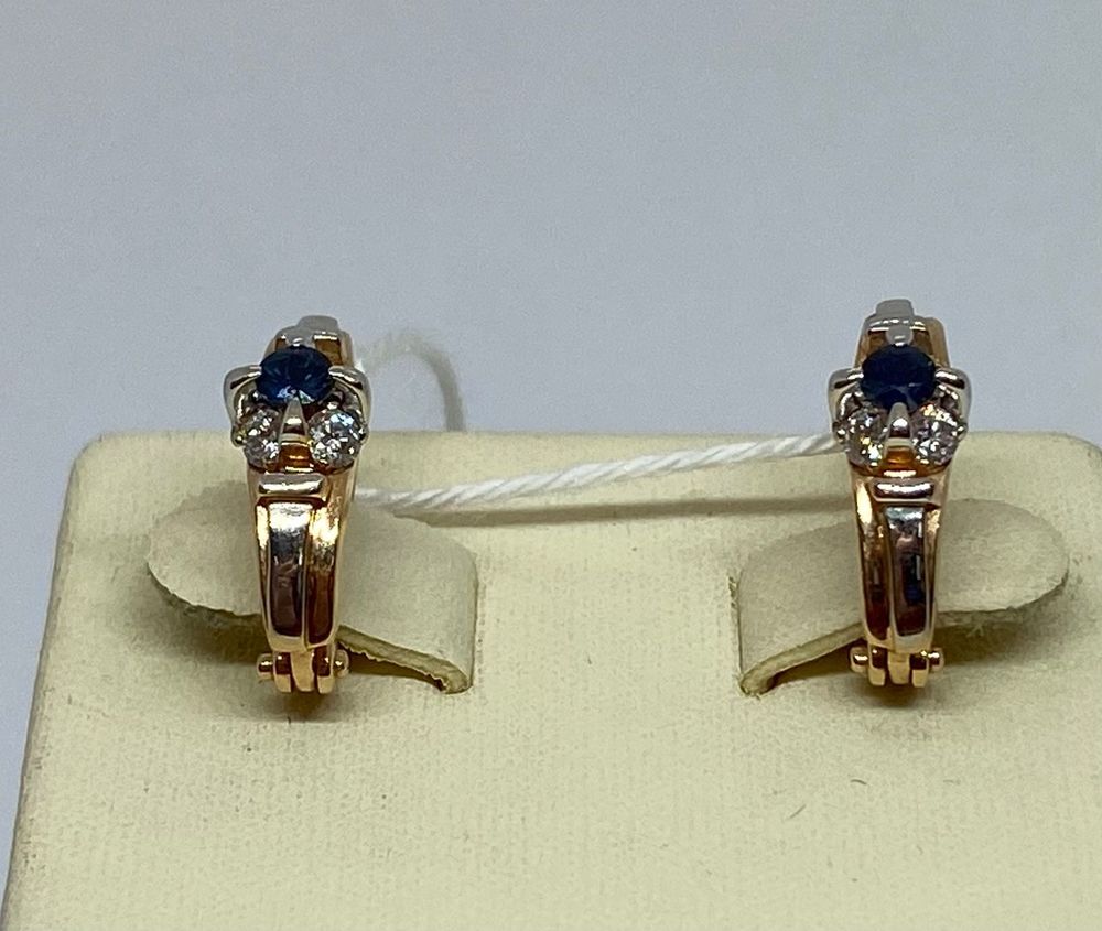 СЕРЬГИ БРИЛЛИАНТ (Au 585)