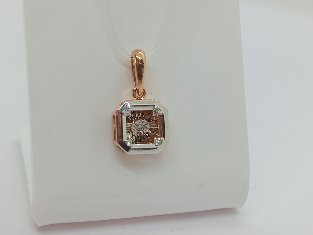 ПОДВЕСКА БРИЛЛИАНТ (Au 585)