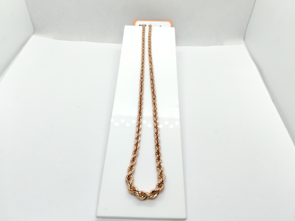 ЦЕПЬ ПОЛНОВЕСНАЯ Веревка (Au 585)