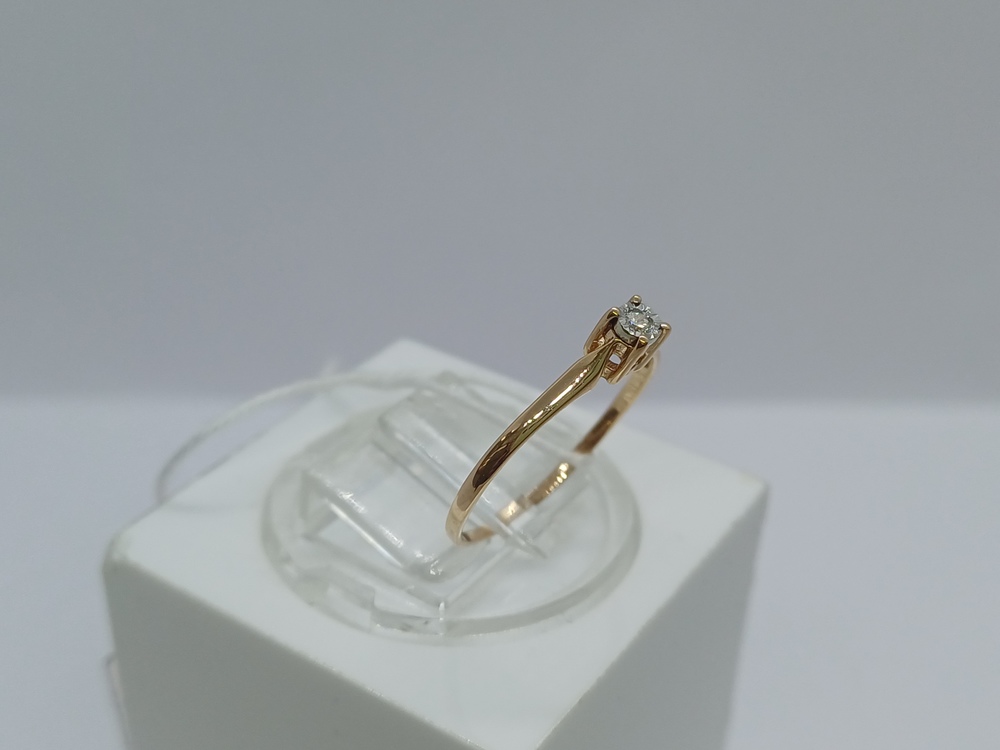 КОЛЬЦО БРИЛЛИАНТ Au 585