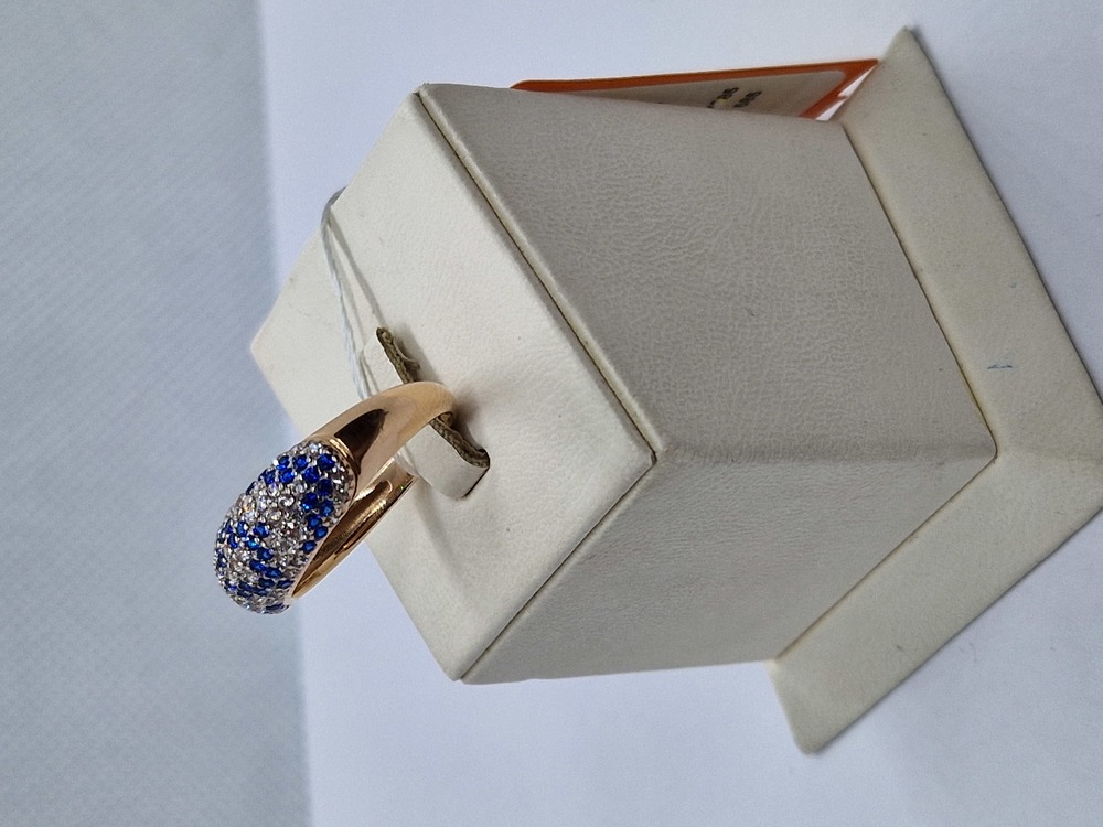 КОЛКМИ585 КОЛЬЦО С КАМНЯМИ (Au 585)
