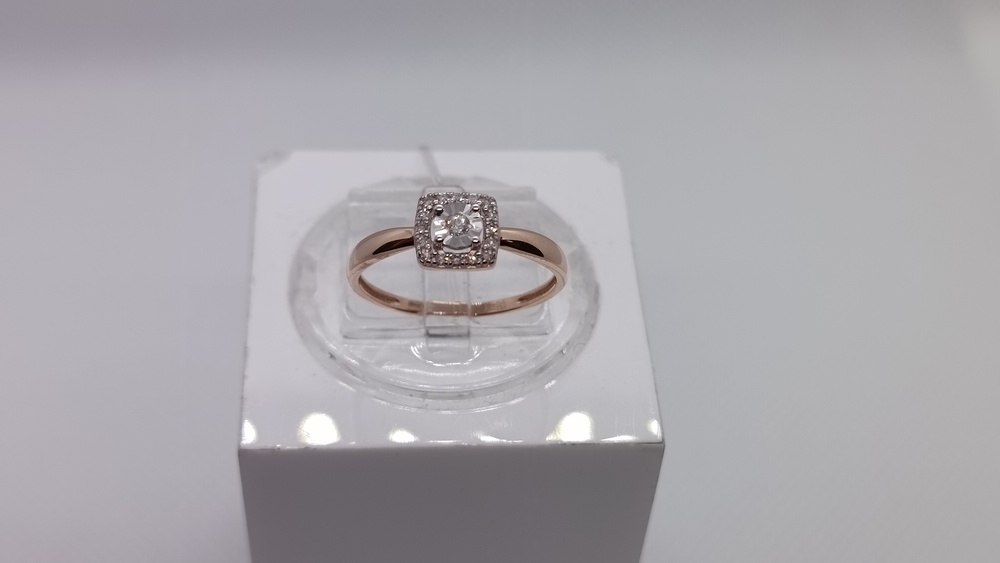 КОЛЬЦО БРИЛЛИАНТ (Au 585)