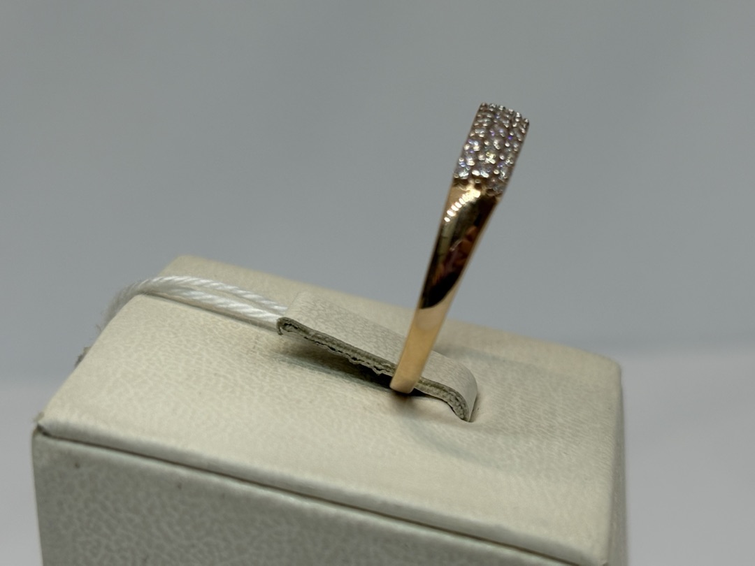 КОЛКМИ585 КОЛЬЦО С КАМНЯМИ (Au 585)