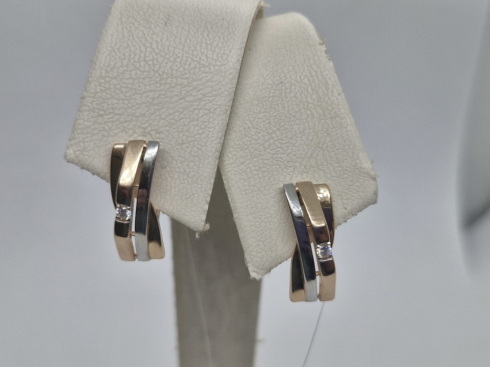 СЕРЬГИ С КАМНЕМ (Au 585) СЕРЬГИ С КАМНЕМ (Au 585)