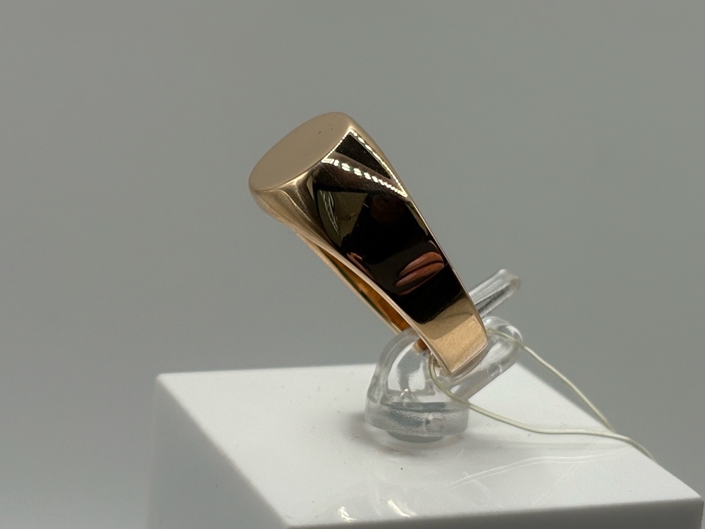 01-0063 КОЛЬЦО ПЕЧАТКА без камня (Au 585)