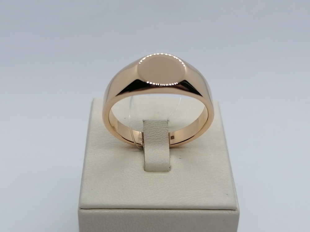 КОЛЬЦО ПЕЧАТКА без камня (Au 585)