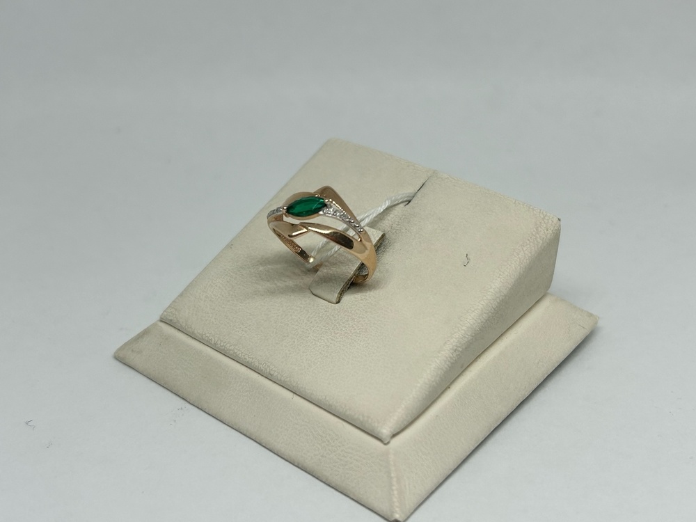 КОЛКМИ585 КОЛЬЦО С КАМНЯМИ (Au 585)