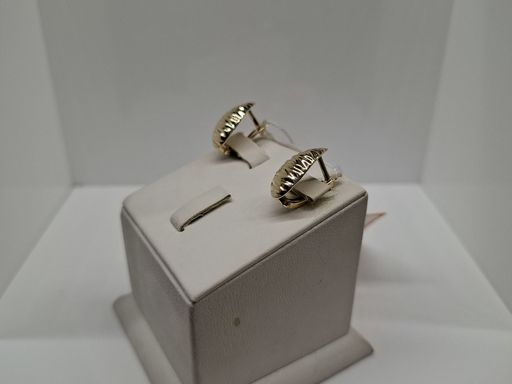 СБКМ585 СЕРЬГИ БЕЗ КАМНЯ (Au 585)