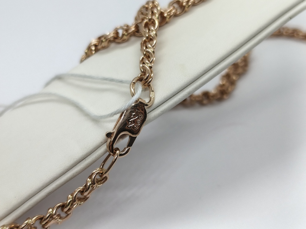 ЦЕПЬ ПОЛНОВЕСНАЯ Бисмарк (Au 585)