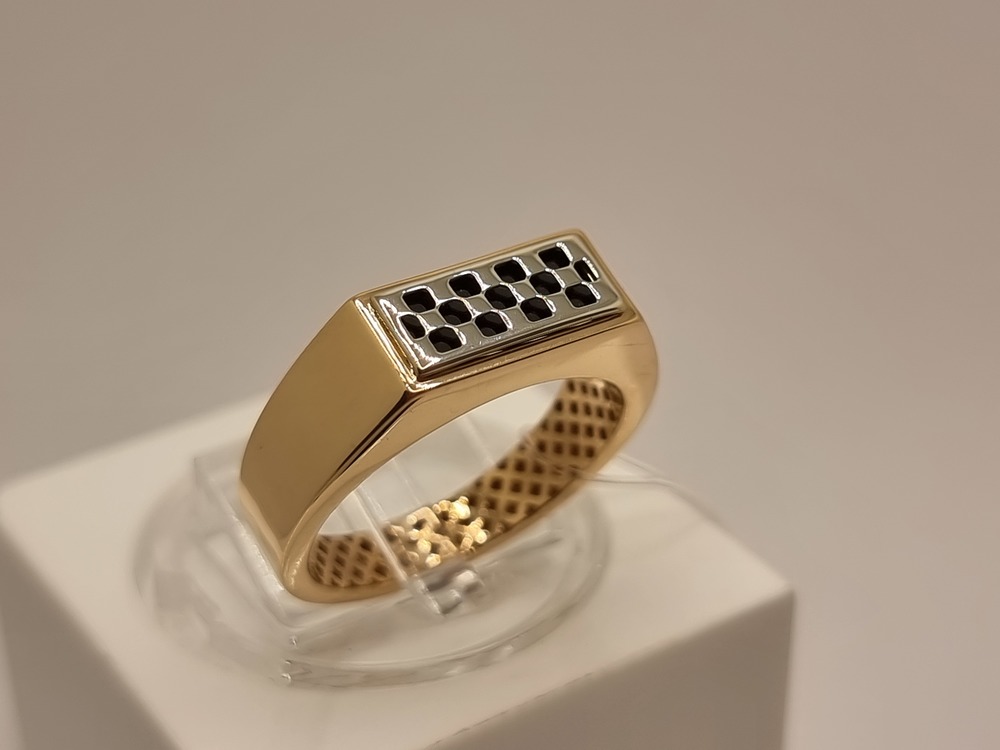 040012 КОЛЬЦО ПЕЧАТКА с камнем (Au 585)