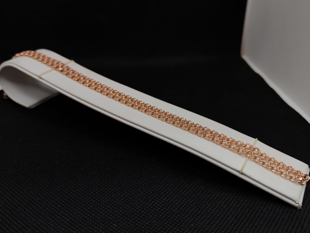 ЦПБС585 ЦЕПЬ ПУСТОТЕЛАЯ Бисмарк (Au 585)