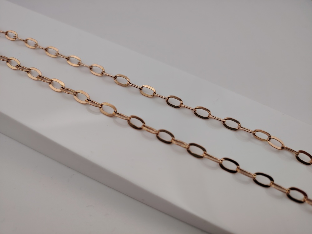 ЦЛЯК585 ЦЕПЬ ПОЛНОВЕСНАЯ Якорное (Au 585)