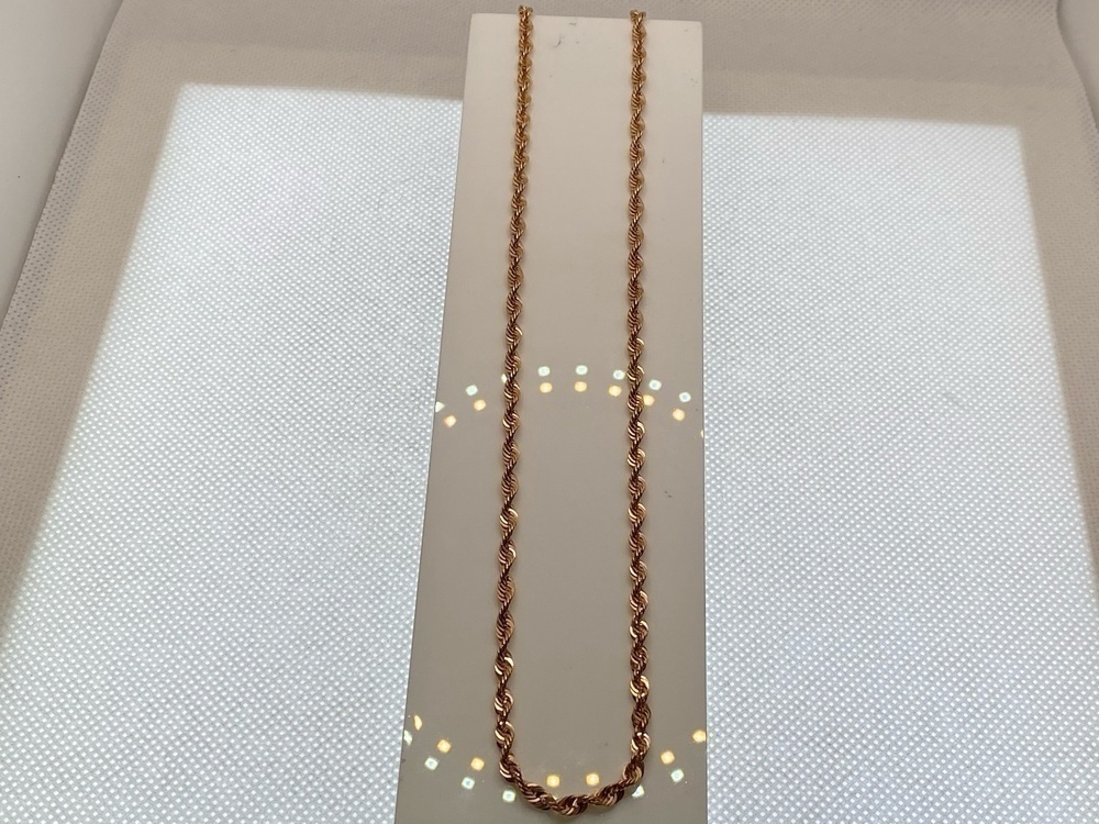 ЦЕПЬ ПУСТОТЕЛАЯ Веревка (Au 585) ЦЕПЬ ПУСТОТЕЛАЯ Веревка (Au 585)