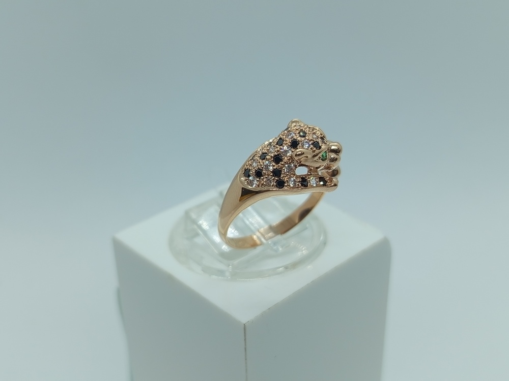 102550 КОЛЬЦО С КАМНЯМИ (Au 585)