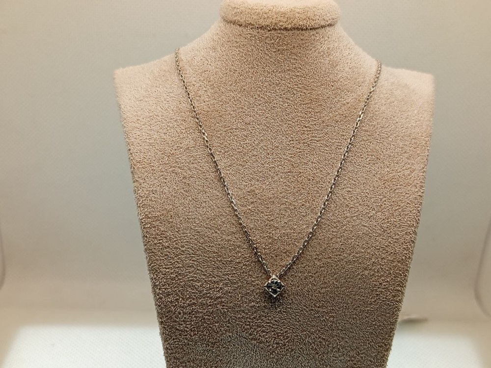 КОЛЬЕ БРИЛЛИАНТ (Ag 925)