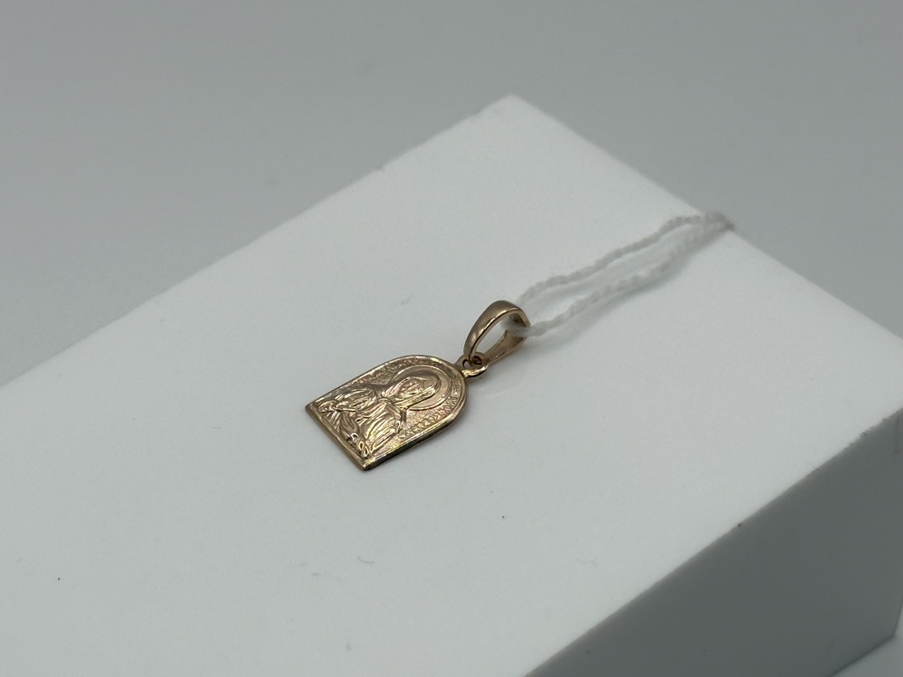 ПОДИБК585 ПОДВЕСКА ИКОНА БЕЗ КАМНЯ (Au 585)