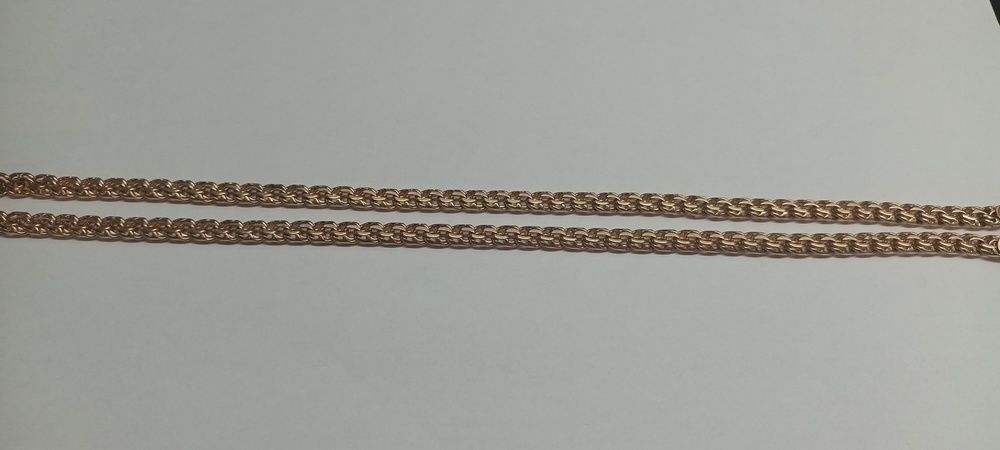 ЦЕПЬ ПОЛНОВЕСНАЯ Бисмарк (Au 585)