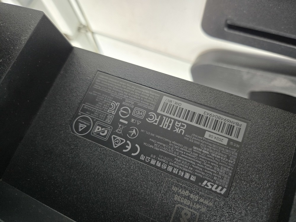 Монитор MSI PRO MP-273A