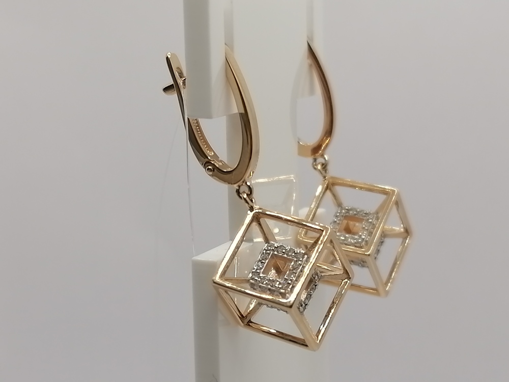 СЕРЬГИ БРИЛЛИАНТ (Au 585)