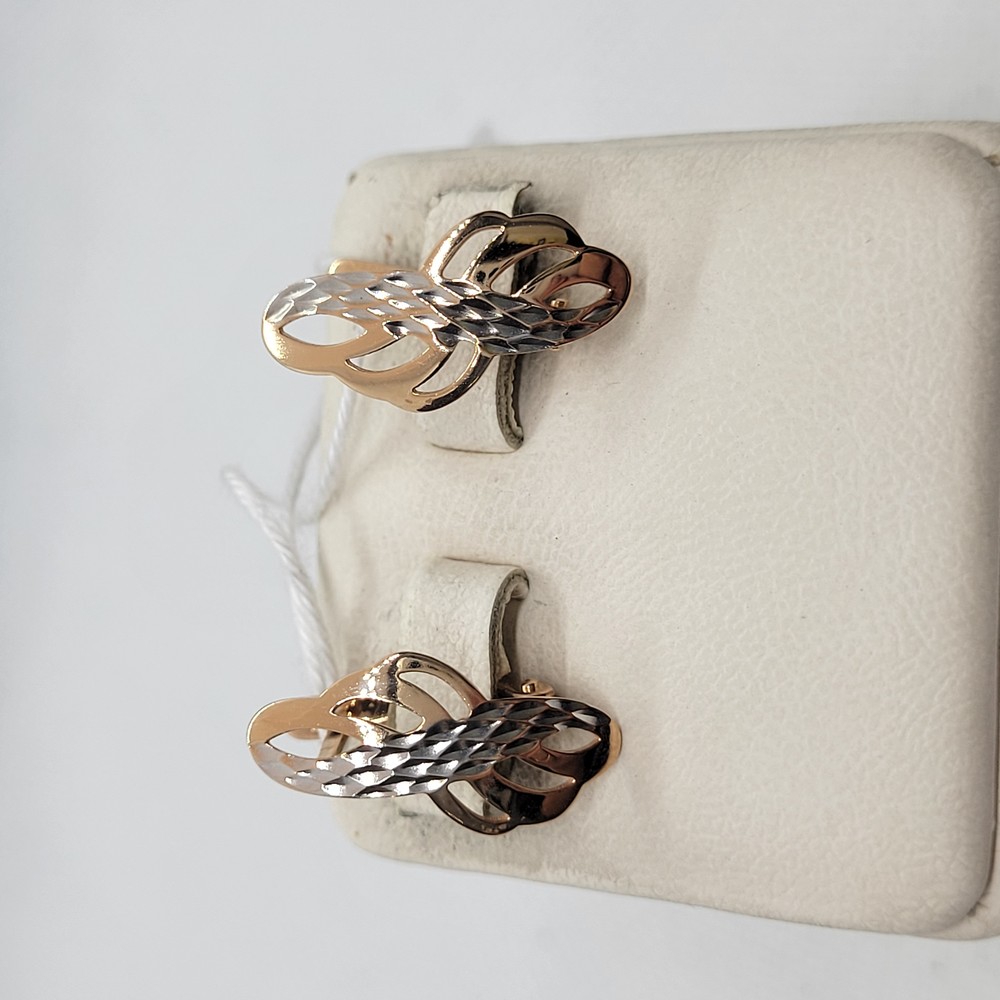 СЕРЬГИ БЕЗ КАМНЯ (Au 585)