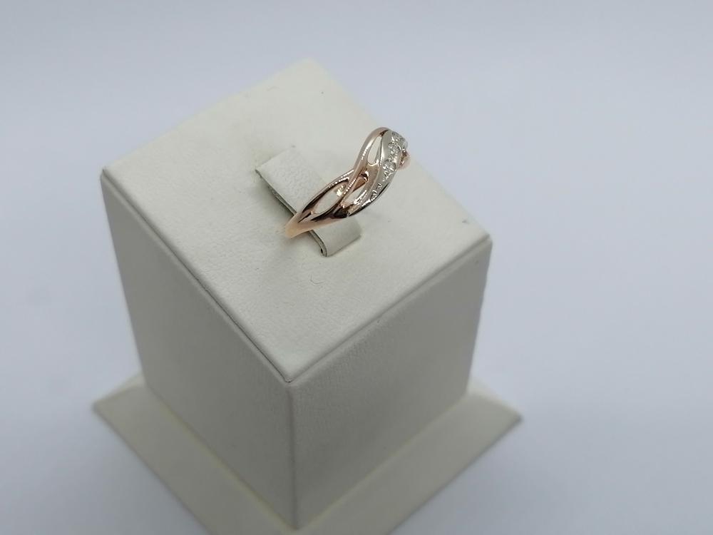 КОЛКМИ585 КОЛЬЦО С КАМНЯМИ (Au 585)