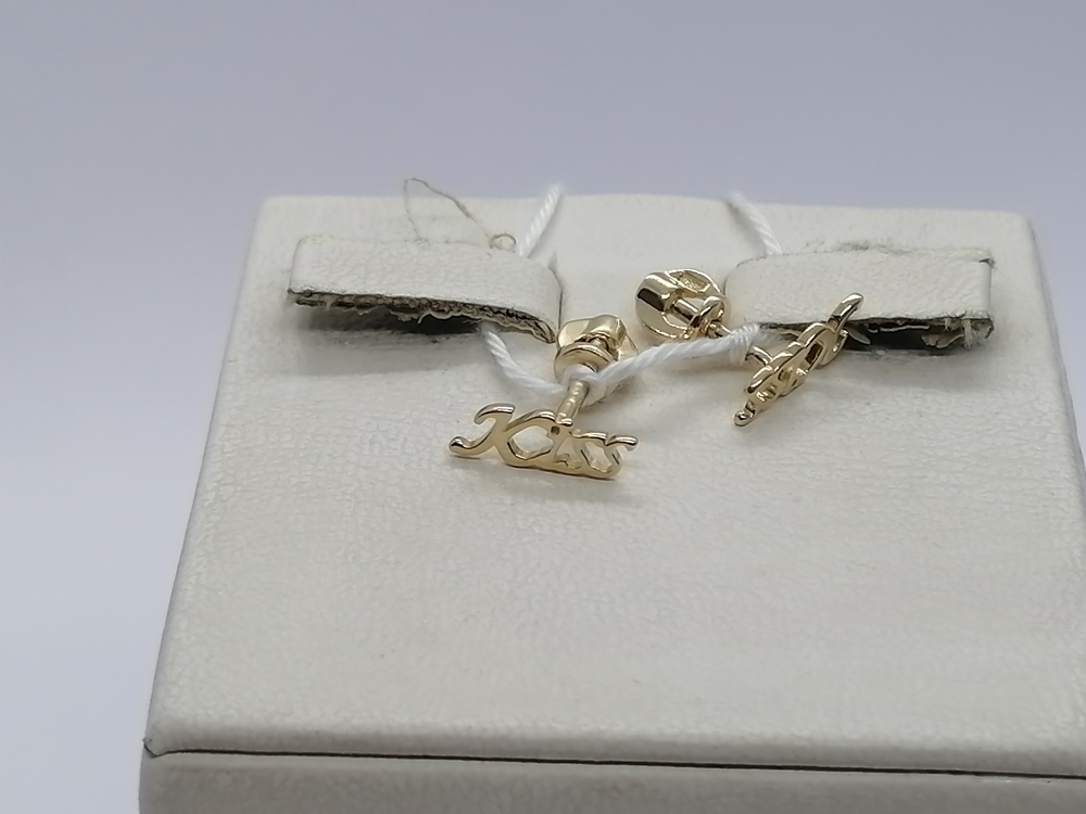 СПУС585 СЕРЬГИ ПУСЕТЫ (Au 585)