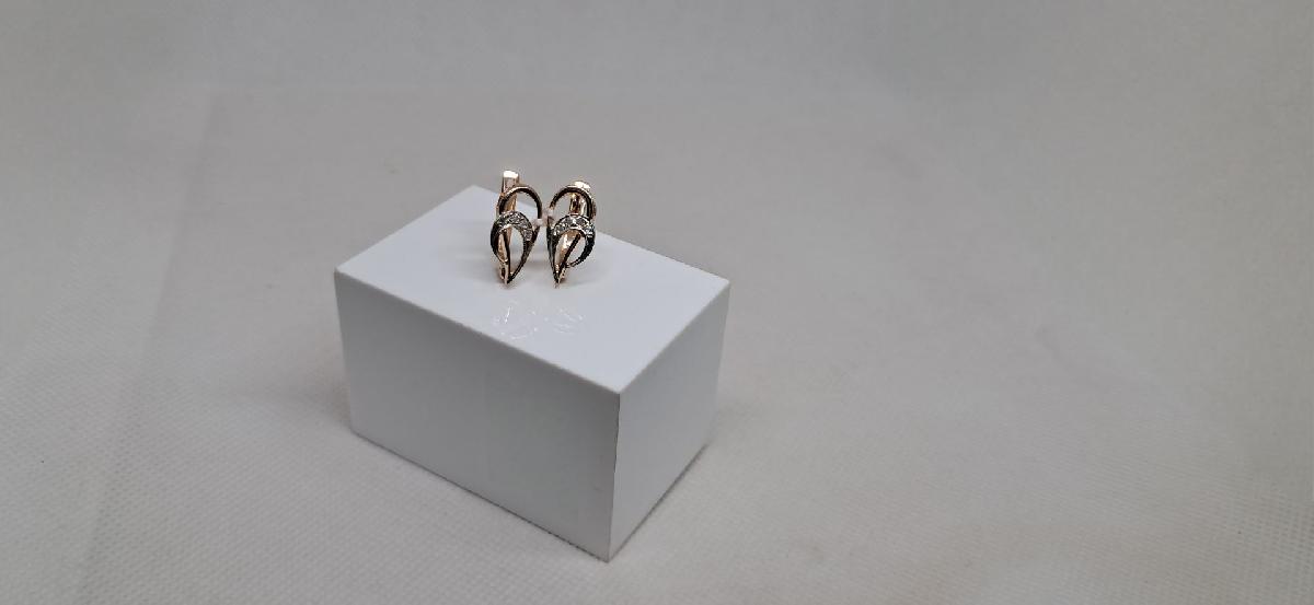 СЕРЬГИ С КАМНЯМИ (Au 585)