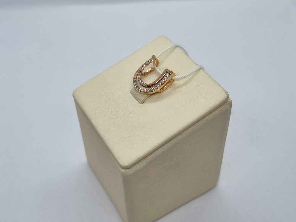 ПОДКМИ585 ПОДВЕСКА С КАМНЯМИ (Au 585)