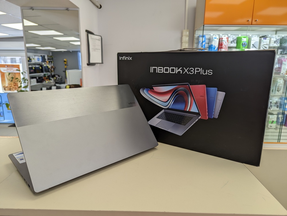 Ноутбук Infinix INBOOK X3 Plus; Core i3-1215U, Intel UHD Graphics, 8 Гб, 256 Гб, Нет