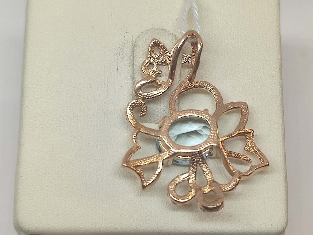 ПОДКМИ585 ПОДВЕСКА С КАМНЯМИ (Au 585)