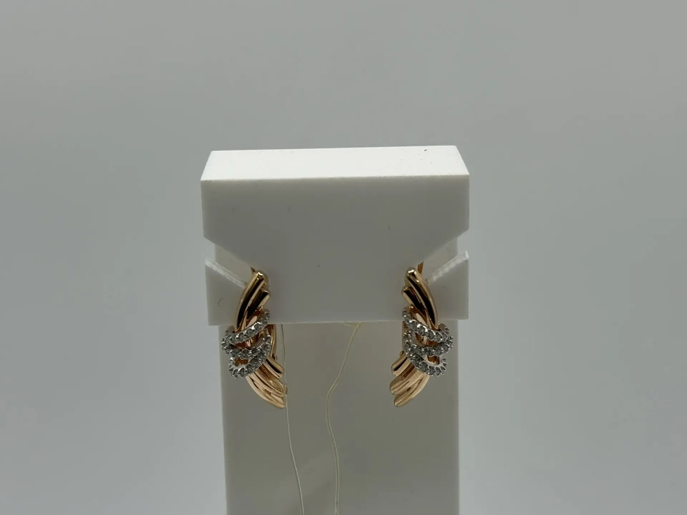 СЕРЬГИ БРИЛЛИАНТ (Au 585)