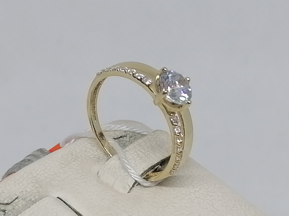 КОЛКМИ585 КОЛЬЦО С КАМНЯМИ (Au 585)